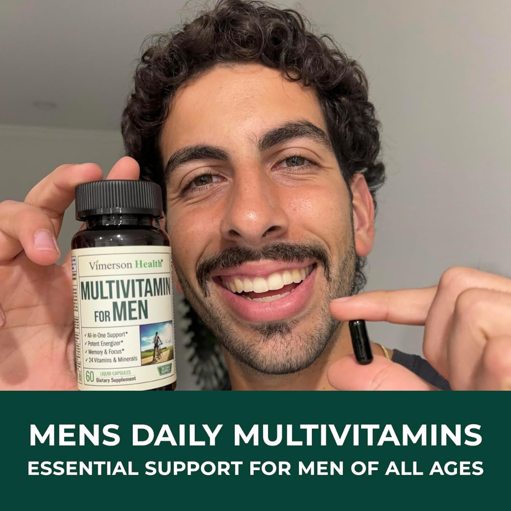 MULTIVITAMIN FOR MEN - LIQUID CAPSULES