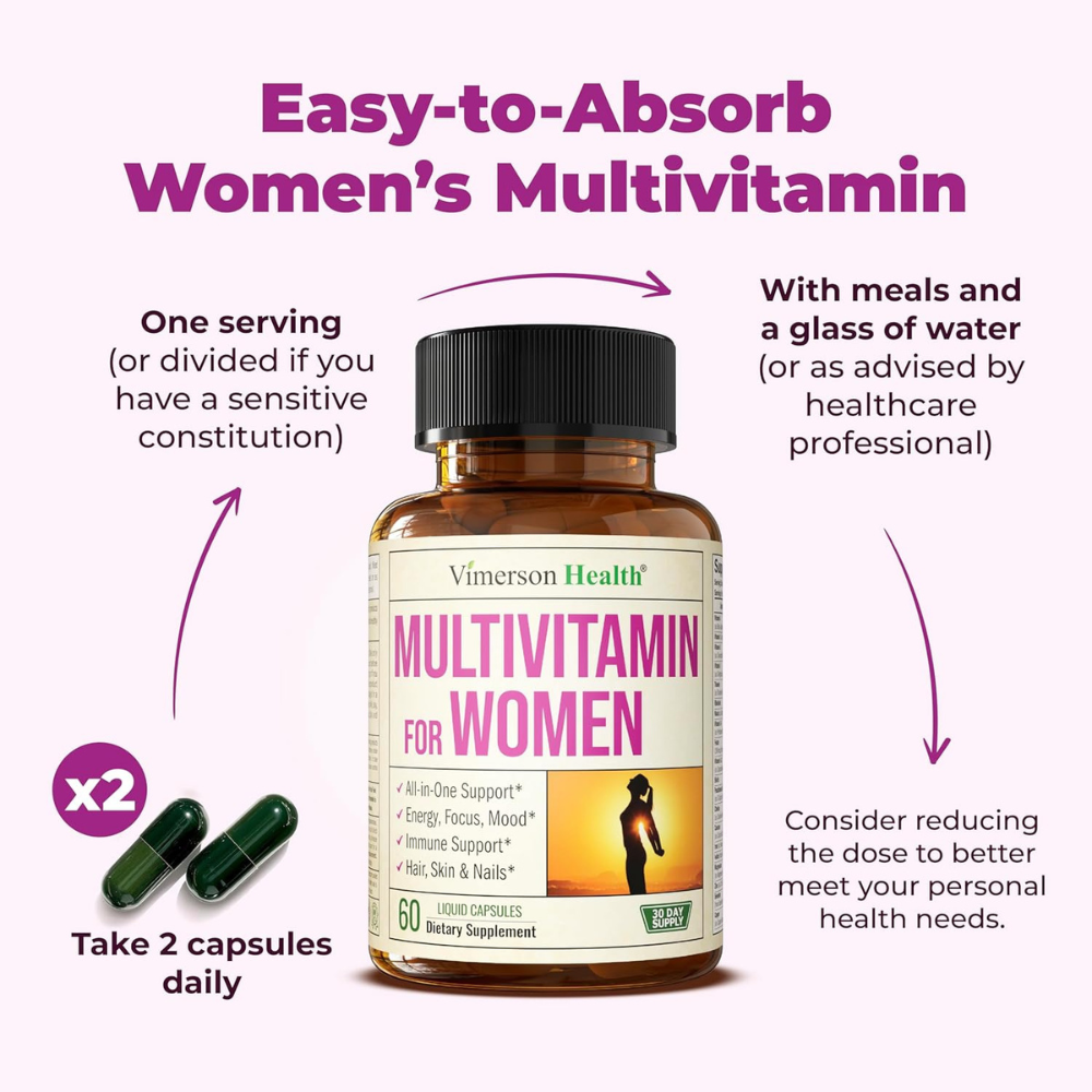 MULTIVITAMIN FOR WOMEN - LIQUID CAPSULES