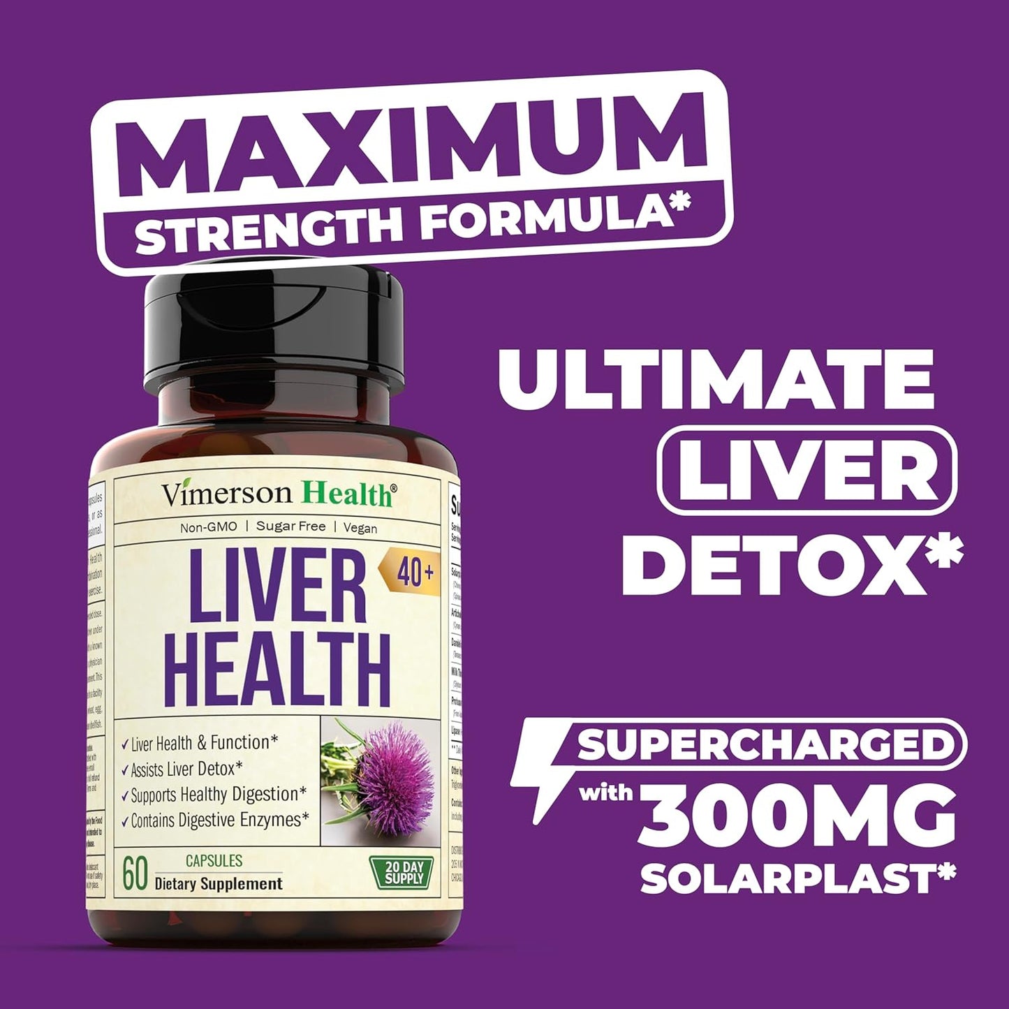 LIVER HEALTH MAXIMUM STRENGTH FORMULA SUPPLEMENT