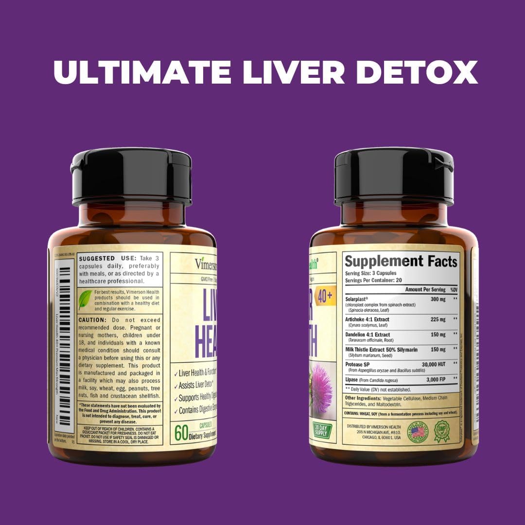 LIVER HEALTH MAXIMUM STRENGTH FORMULA SUPPLEMENT