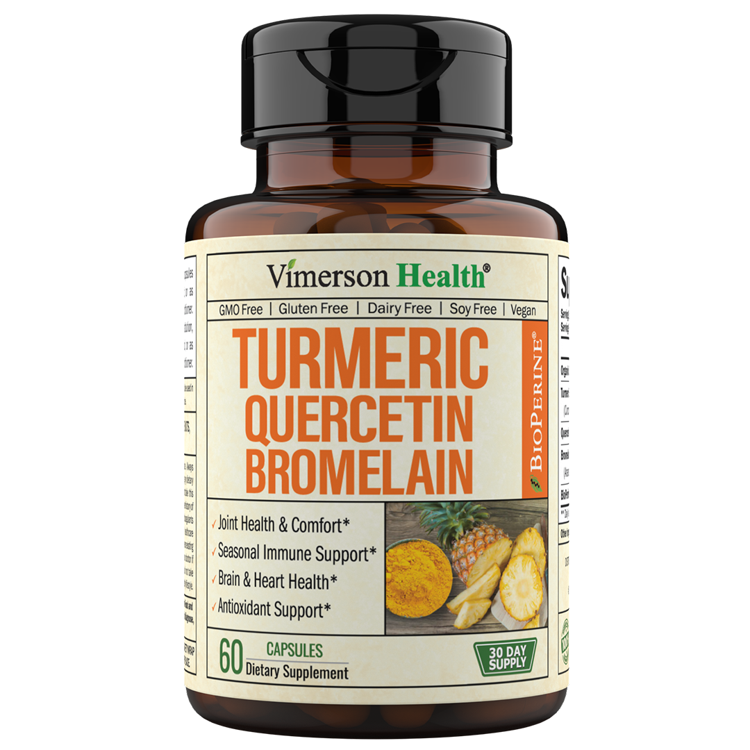 TURMERIC QUERCETIN BROMELAIN SUPPLEMENT