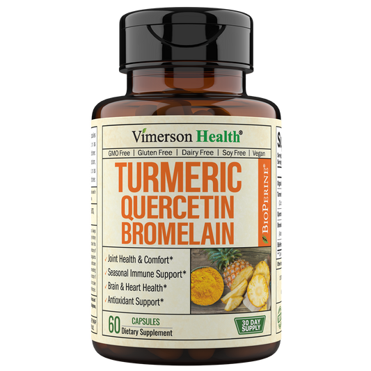 TURMERIC QUERCETIN BROMELAIN SUPPLEMENT