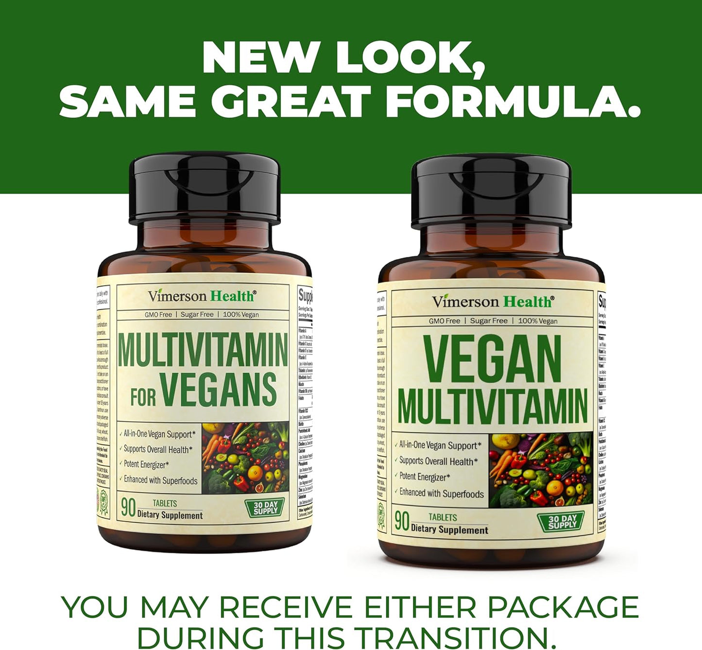 VEGAN MULTIVITAMIN FOR WOMEN AND MEN