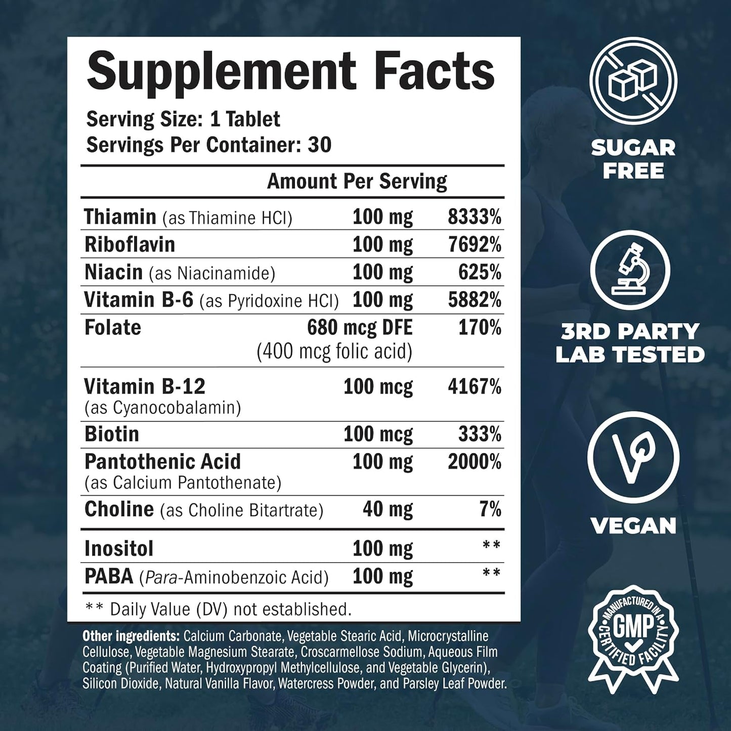 B-COMPLEX HIGH POTENCY SUPPLEMENT