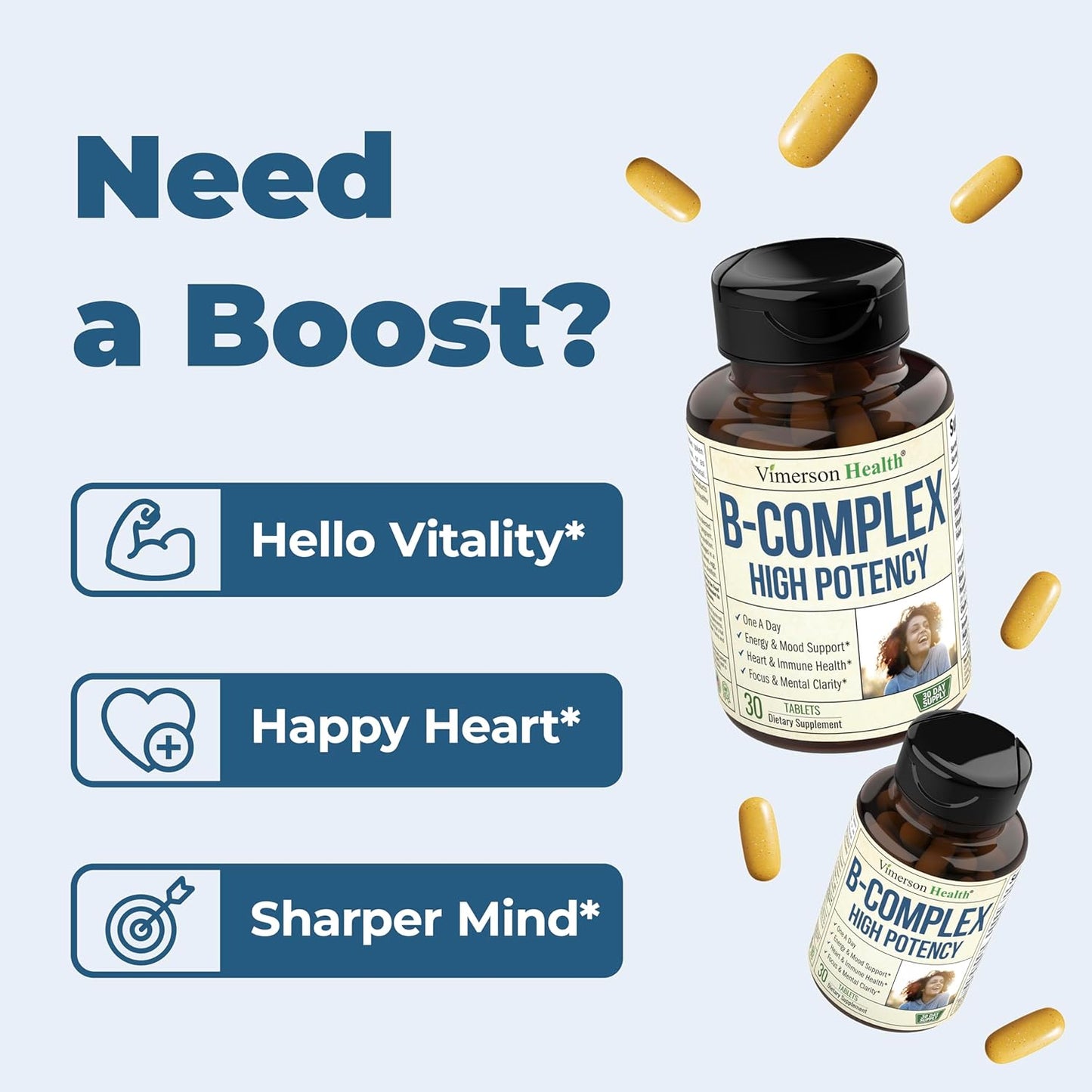 B-COMPLEX HIGH POTENCY SUPPLEMENT