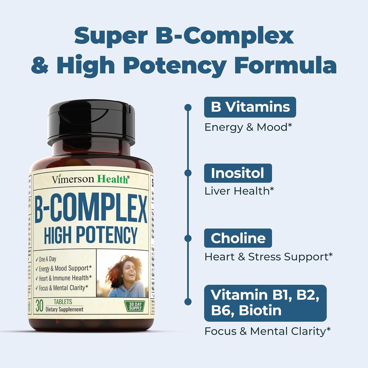 B-COMPLEX HIGH POTENCY SUPPLEMENT