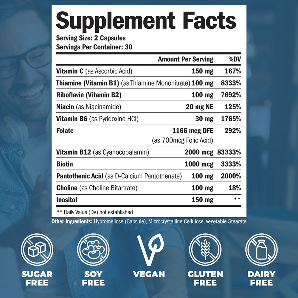 B-COMPLEX & VITAMIN C SUPPLEMENT