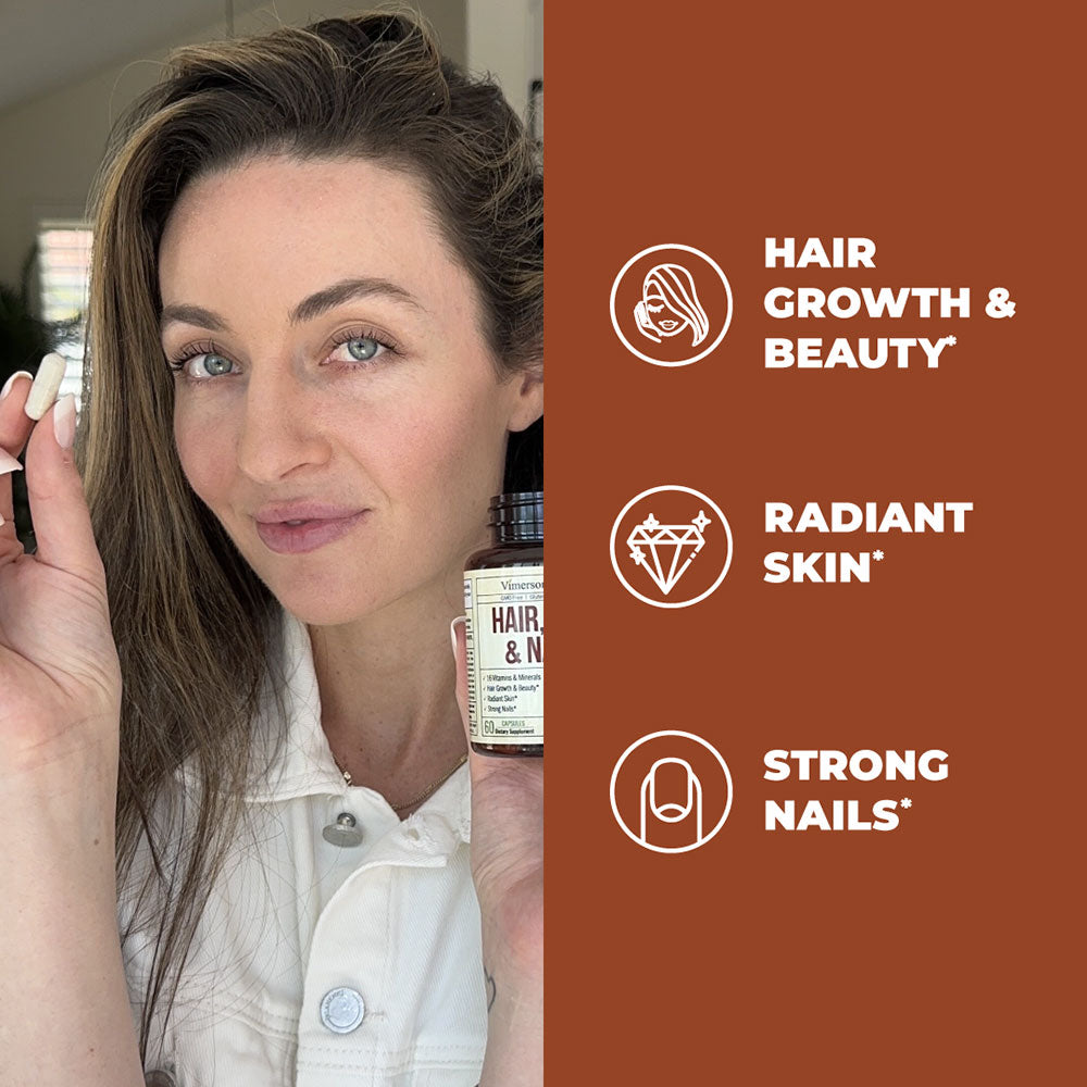 HAIR, SKIN & NAILS SUPPLEMENT - BEAUTY VITAMINS WOMEN & MEN