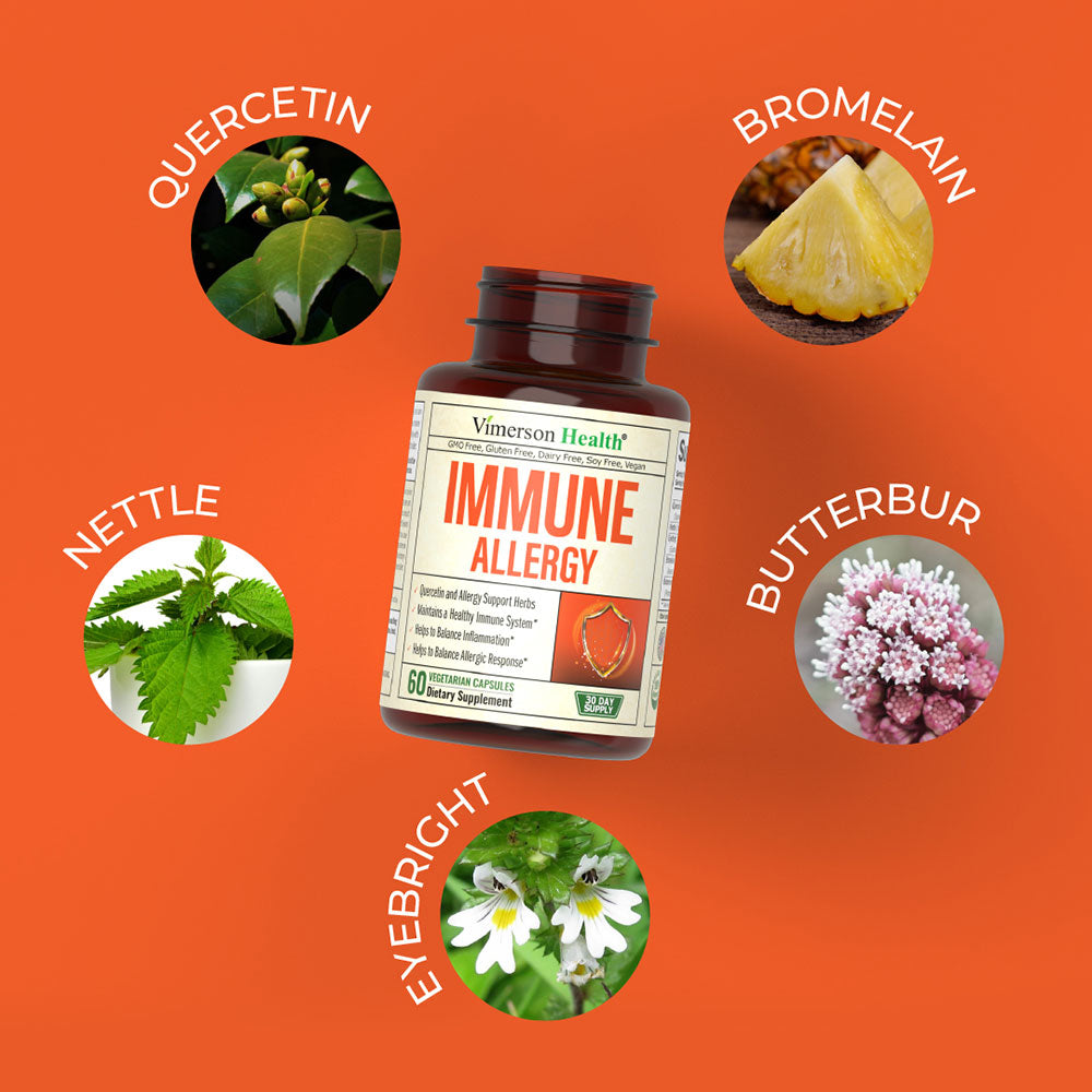 IMMUNE ALLERGY SUPPLEMENT - ULTIMATE ALLERGY SUPPORT
