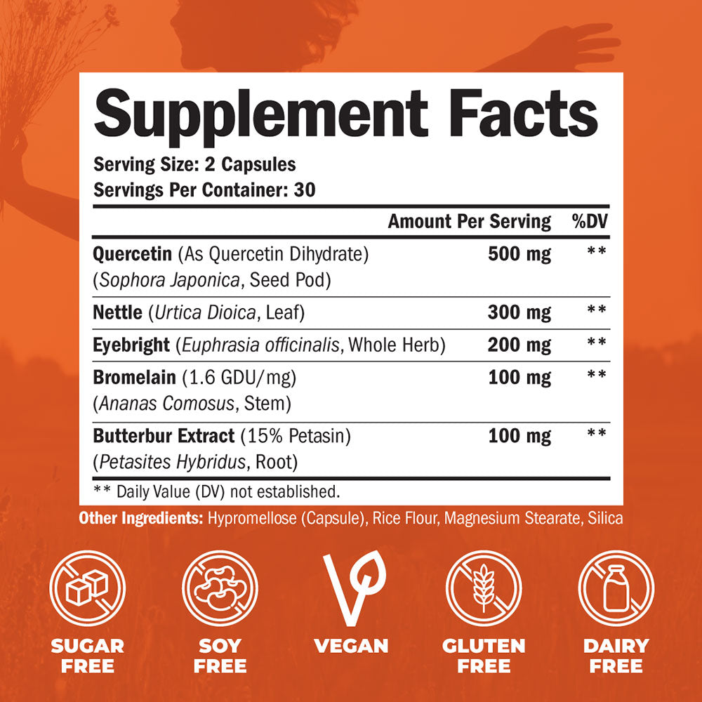 IMMUNE ALLERGY SUPPLEMENT - ULTIMATE ALLERGY SUPPORT