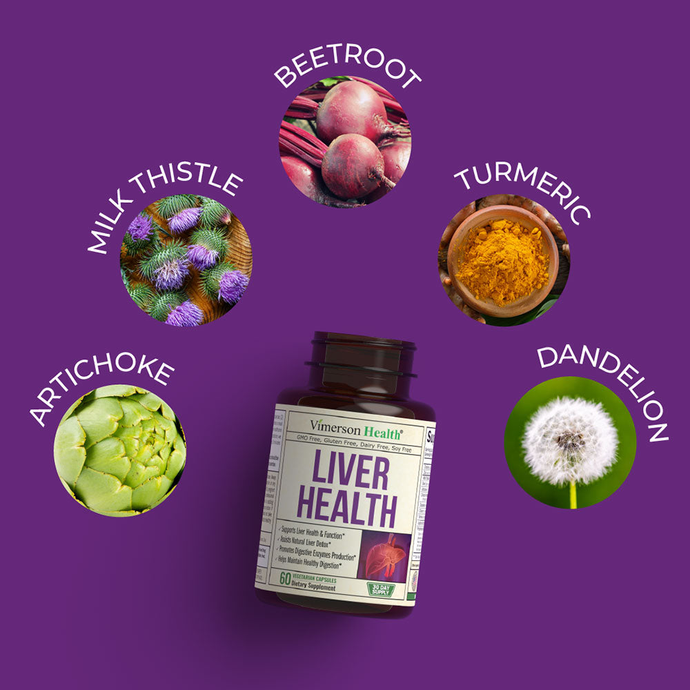 LIVER HEALTH SUPPLEMENT - LIVER CLEANSE, DETOX & REPAIR