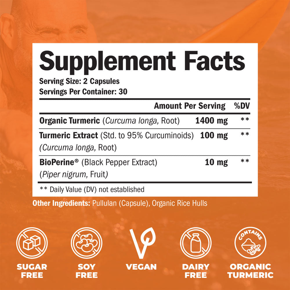 ORGANIC TURMERIC CURCUMIN SUPPLEMENT