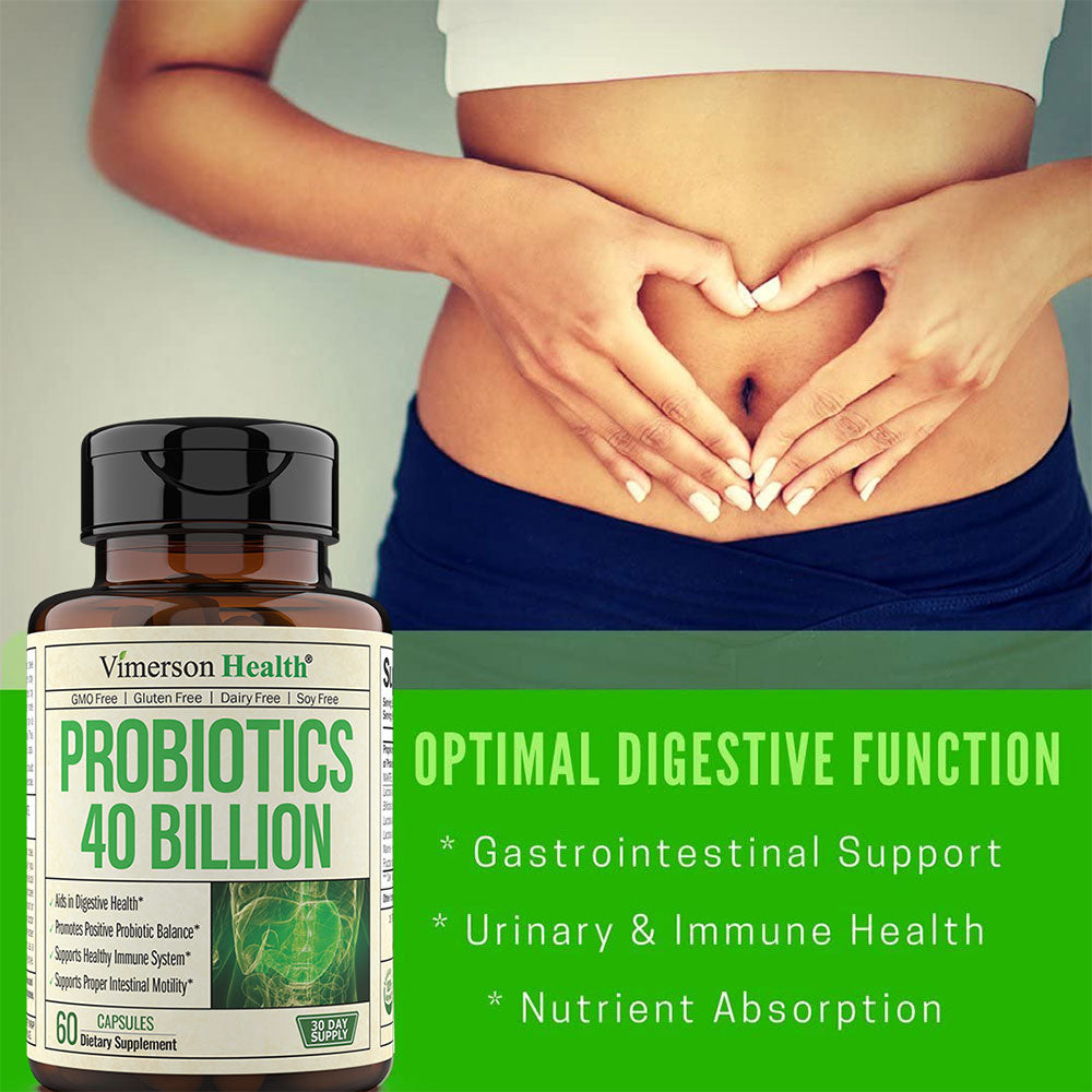PROBIOTICS 40 BILLION CFU SUPPLEMENT