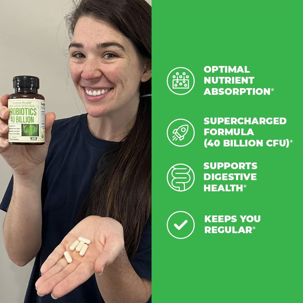 PROBIOTICS 40 BILLION CFU SUPPLEMENT