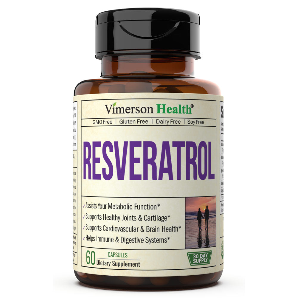 Best RESVERATROL Supplement - ANTIOXIDANT and CARDIOVASCULAR