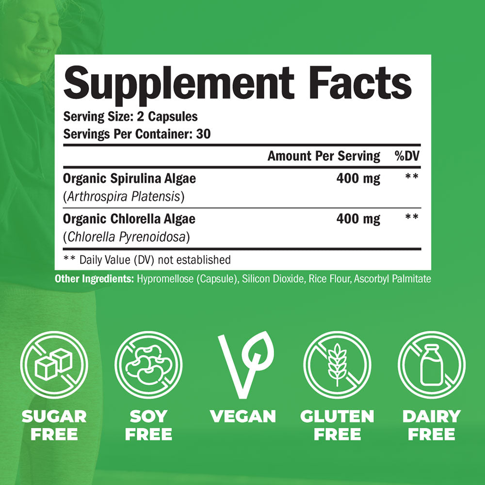 SPIRULINA & CHLORELLA SUPPLEMENT