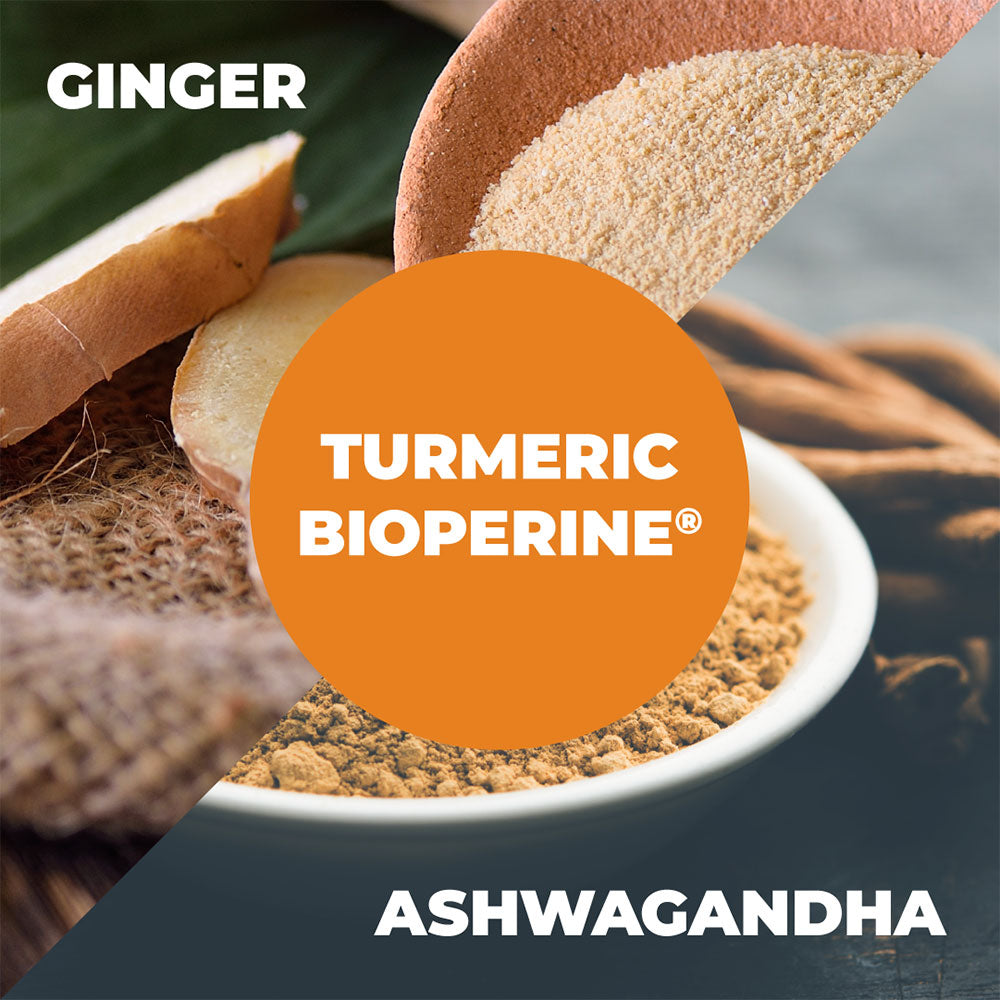 TURMERIC ASHWAGANDHA & GINGER SUPPLEMENT