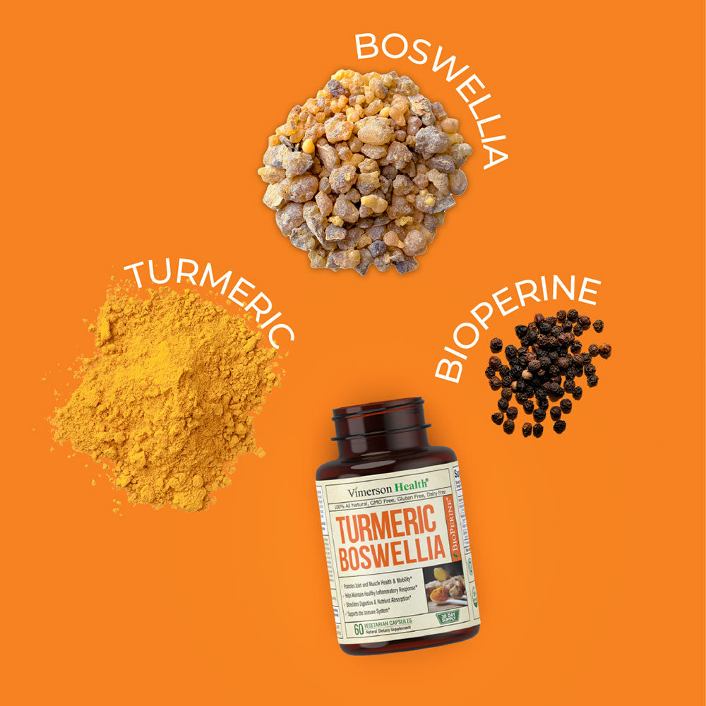 TURMERIC BOSWELLIA SUPPLEMENT - IMMUNE & JOINT HEALTH