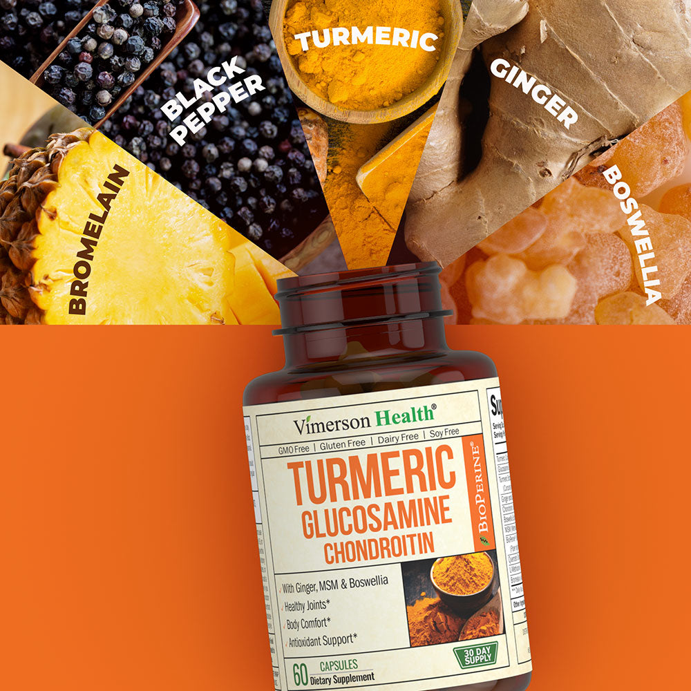 TURMERIC GLUCOSAMINE CHONDROITIN SUPPLEMENT
