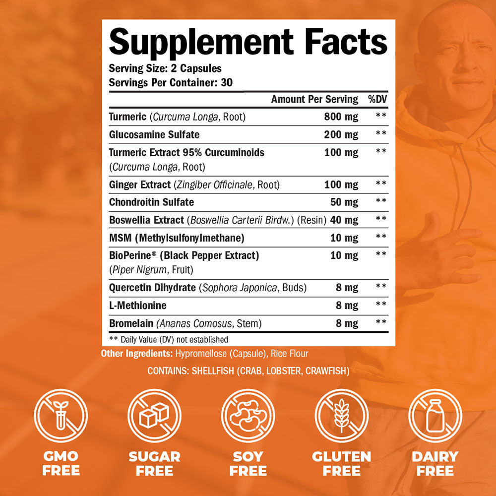 TURMERIC GLUCOSAMINE CHONDROITIN SUPPLEMENT