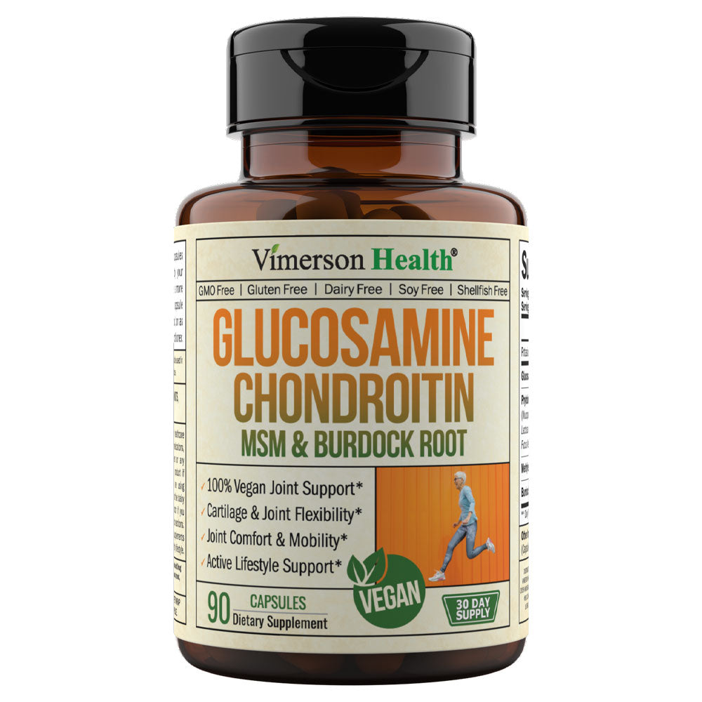 VEGAN GLUCOSAMINE CHONDROITIN MSM SUPPLEMENT