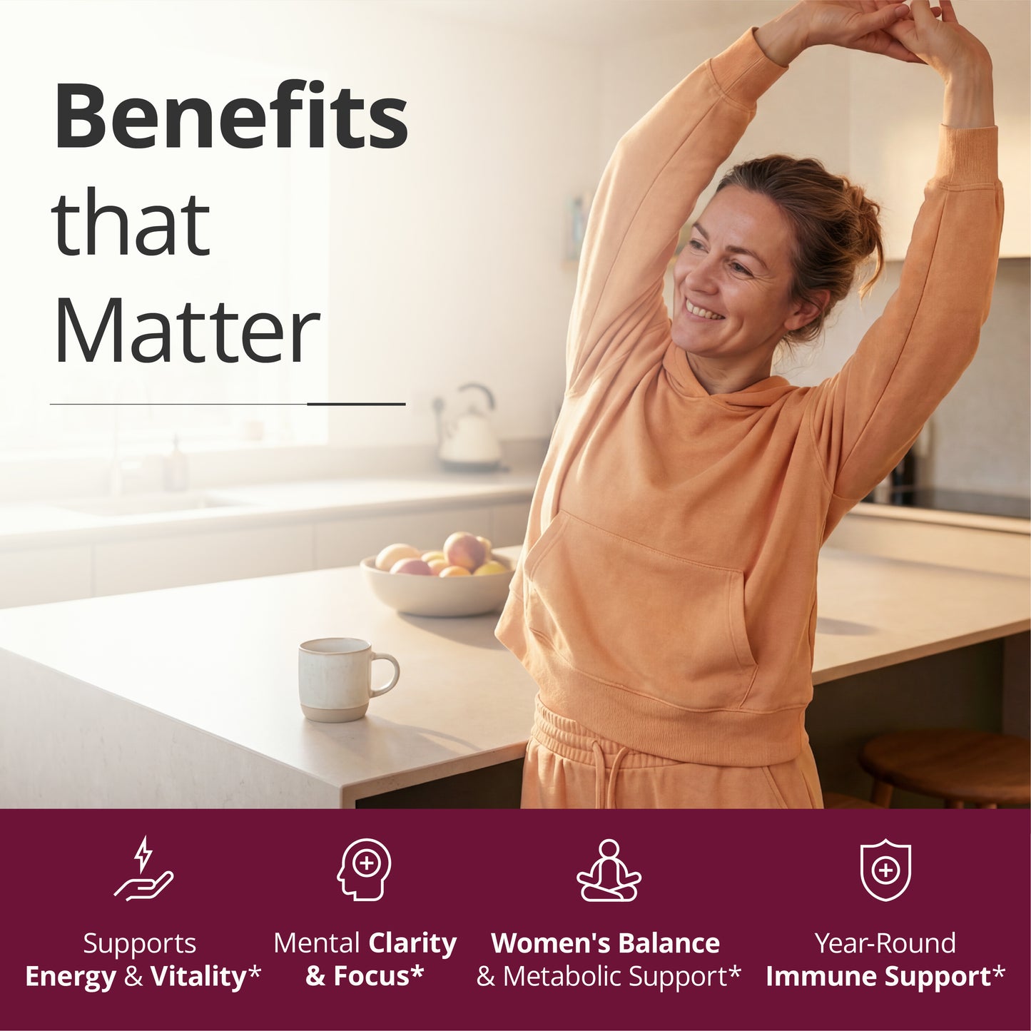 Multivitamin for Women: Vitamins, Minerals and Bioavailable D3 for Focus and Energy Support – Daily Womens Multivitamins and Multiminerals – 60 Liquid Capsules