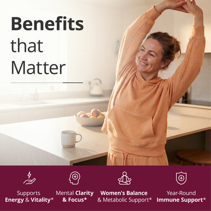 Multivitamin for Women: Vitamins, Minerals and Bioavailable D3 for Focus and Energy Support – Daily Womens Multivitamins and Multiminerals – 60 Liquid Capsules