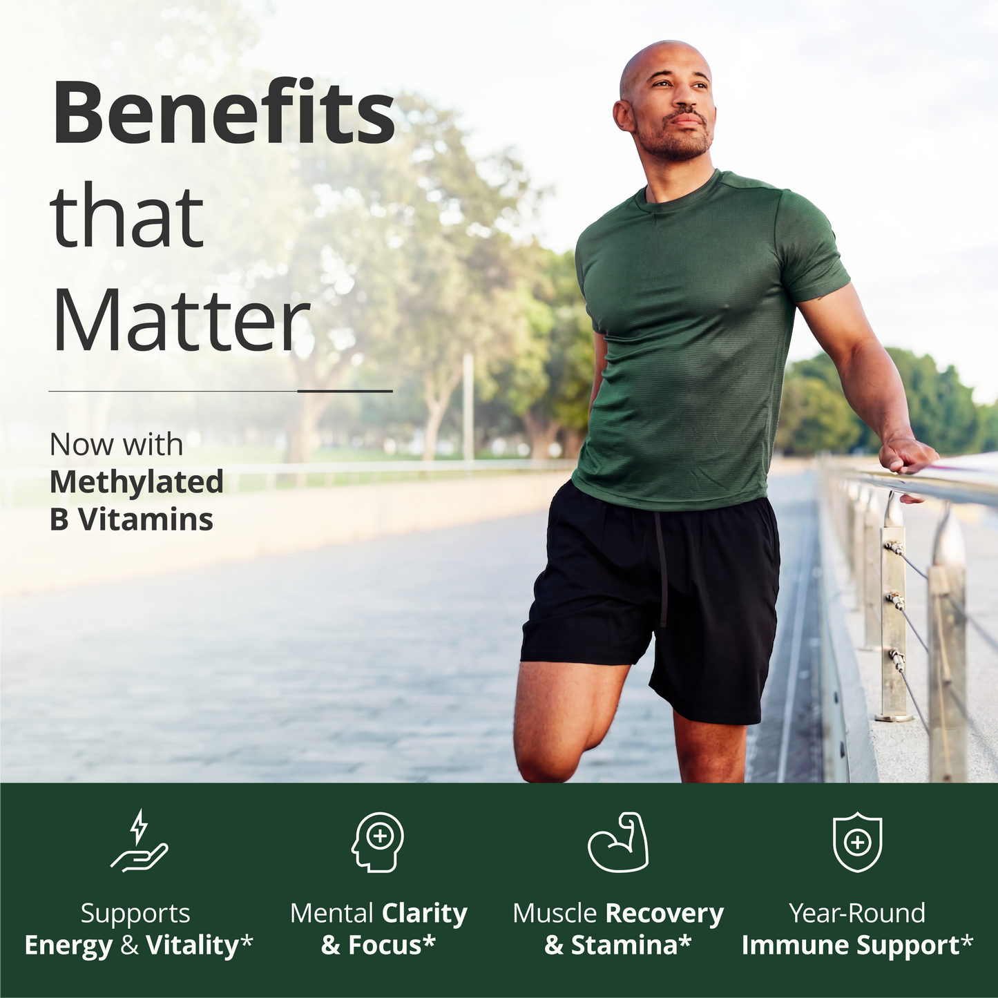 Multivitamin for Men with Methylated Vitamins and Chelated Minerals for Energy, Focus and Immune Health – Premium Daily Mens Multivitamins & Multiminerals – 60 Capsules