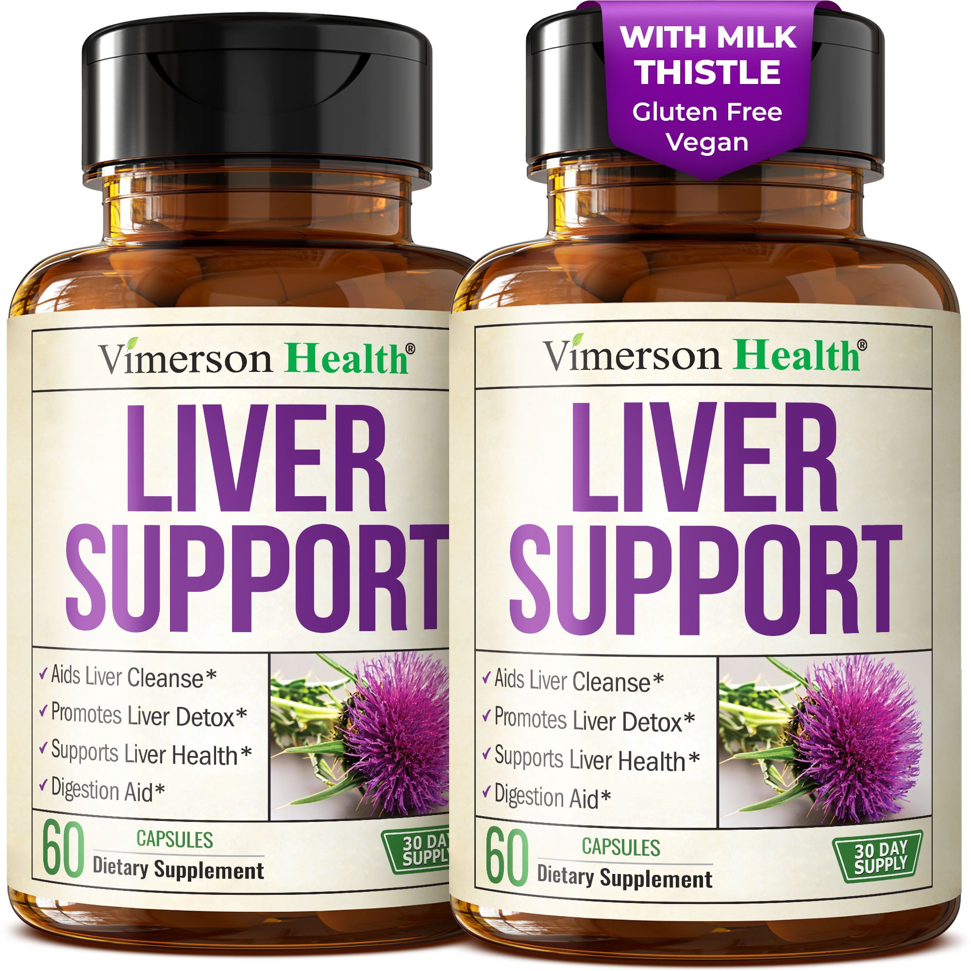 Vegan Liver Cleanse Detox & Repair – Herbal Liver Support