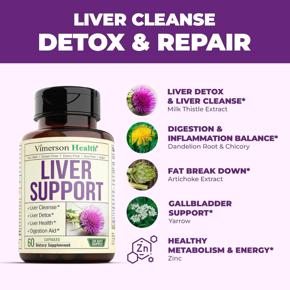 LIVER SUPPORT SUPPLEMENT 2 PACK