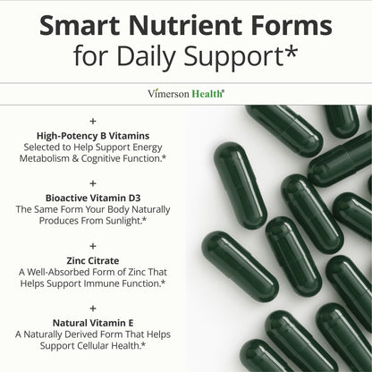 Multivitamin for Women: Vitamins, Minerals and Bioavailable D3 for Focus and Energy Support – Daily Womens Multivitamins and Multiminerals – 60 Liquid Capsules