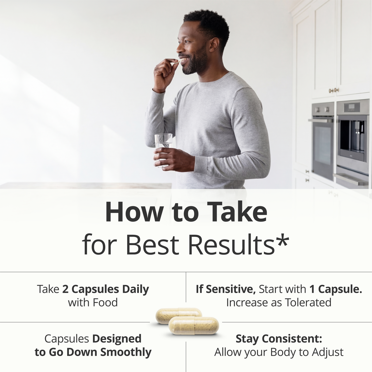 Multivitamin for Men with Methylated Vitamins and Chelated Minerals for Energy, Focus and Immune Health – Premium Daily Mens Multivitamins & Multiminerals – 60 Capsules