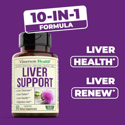 LIVER SUPPORT SUPPLEMENT 2 PACK