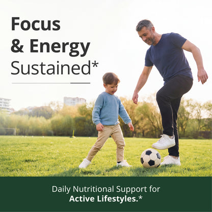 Multivitamin for Men with Methylated Vitamins and Chelated Minerals for Energy, Focus and Immune Health – Premium Daily Mens Multivitamins & Multiminerals – 60 Capsules