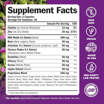 LIVER SUPPORT SUPPLEMENT