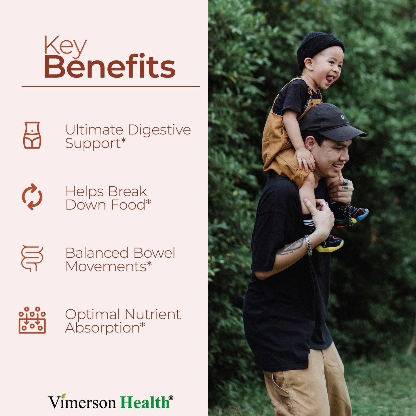 Digestive Enzymes - Probiotic Multi Enzyme (Enzimas Digestivas) - Digestive Supplements with Unique Makzyme-Pro Formula - Advanced Enzymes for Digestion, Bowel Movements & Nutrient Absorption. 60 Caps