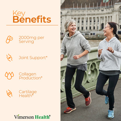 MSM 2000mg - Joint Support Supplement for Cartilage & Joint Health. Antioxidant Properties. Aids Inflammatory Response. Occasional Discomfort Relief - Back, Knees, Hands. Non-GMO. Vegan. 50 Day Supply