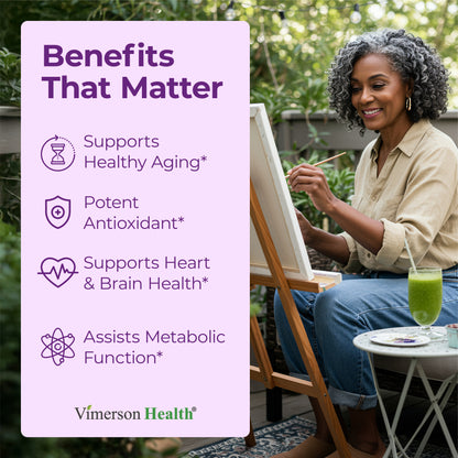 Japanese Knotweed Capsules - Resveratrol Supplement with 1000mg Japanese Knotweed, Green Tea Extract, Quercetin, Grape Extract. Potent Antioxidant for Healthy Aging & Cardiovascular Support. 60 Caps