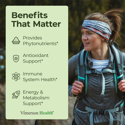 Moringa Capsules with 100% Pure Moringa Powder for Balanced Energy, Healthy Metabolism, Antioxidant & Immune Support. Nutrient-Dense Superfood Vitamins. Vegan. Non-GMO. Third Party Tested. 60 Capsules