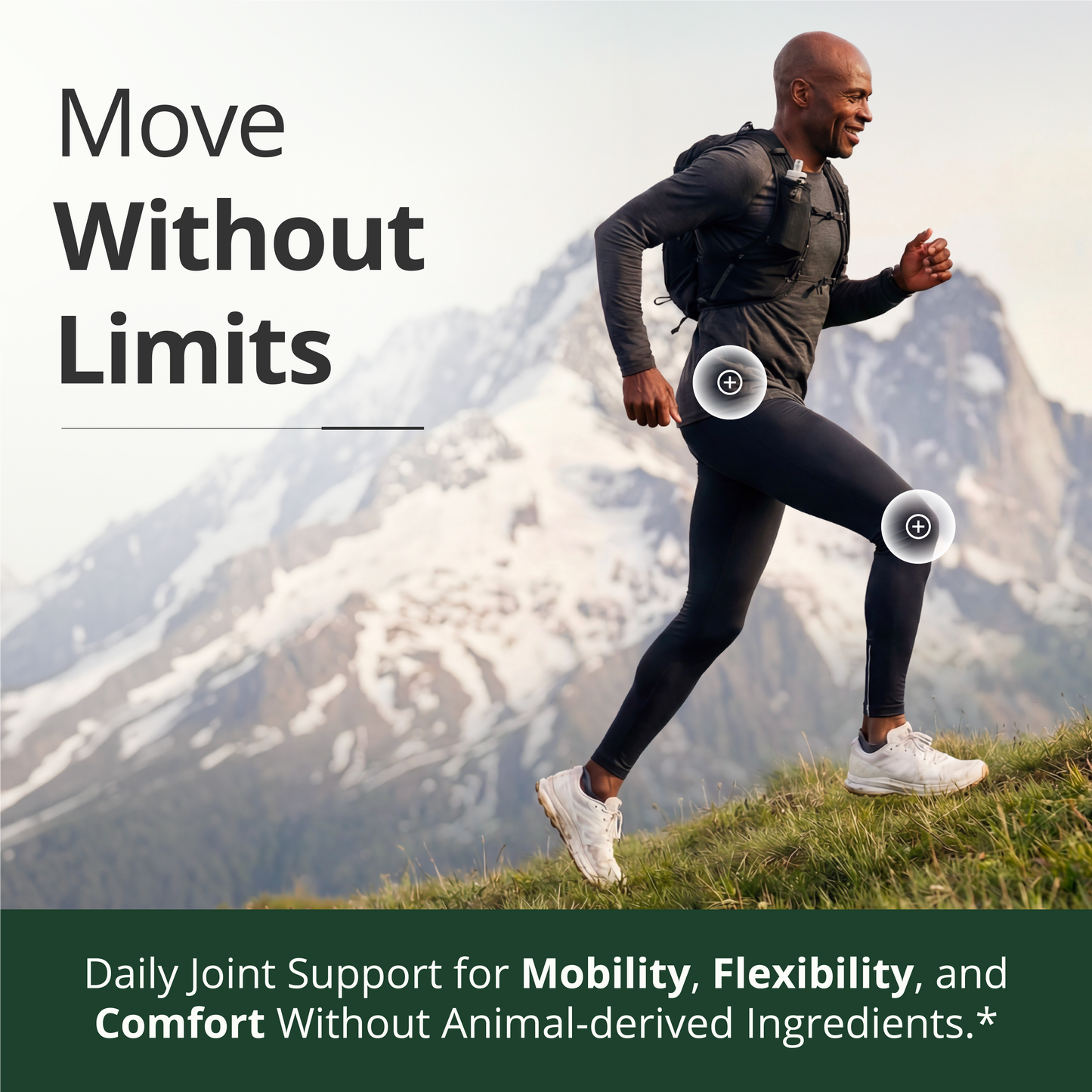 Glucosamine Chondroitin MSM – Joint Support Supplement for Women and Men with Glucosamine Sulfate 1500 mg, Chondroitin and MSM – for Cartilage, Joint Health and Flexibility – 90 Capsules, Vegan