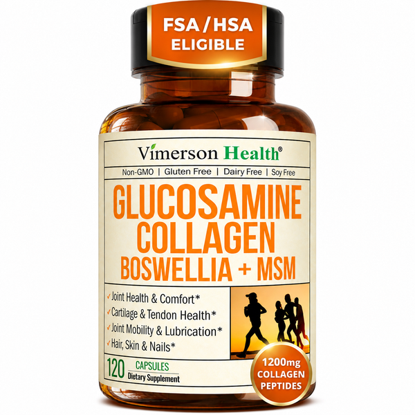 best lubricant 2023 Best GLUCOSAMINE + COLLAGEN Supplement with BOSWELLIA & MSM for JOINTS –  Vimerson Health