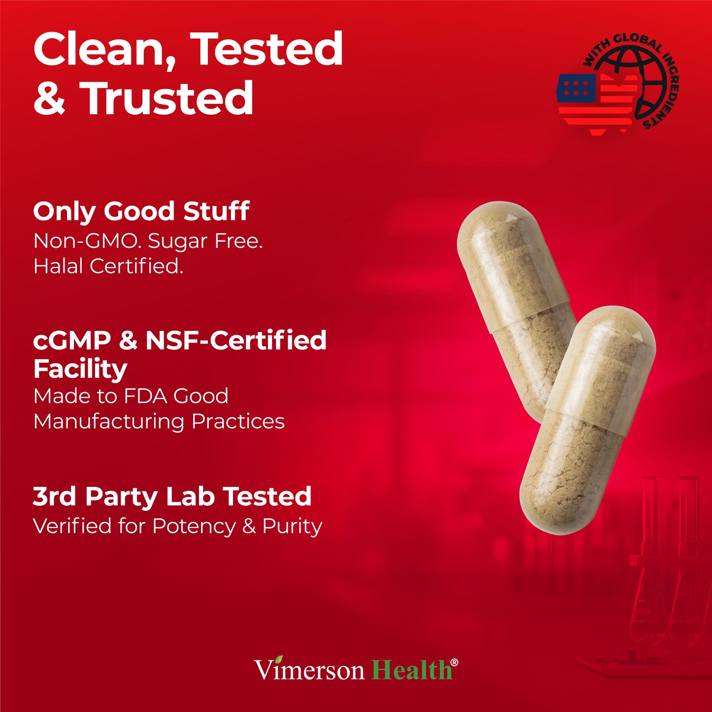 HornyGoatWeed for Men (1000mg per Serving) – Male Enhancing Supplement w/ Maca Root, Tongkat Ali, Saw Palmetto, Panax Ginseng, Tribulus Terrestris & L-Arginine for Energy, Drive & Strength, 60 Count