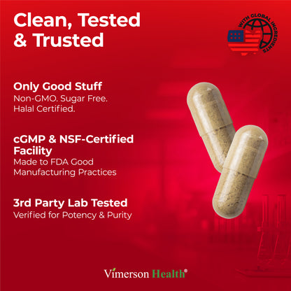 HornyGoatWeed for Men (1000mg per Serving) – Male Enhancing Supplement w/ Maca Root, Tongkat Ali, Saw Palmetto, Panax Ginseng, Tribulus Terrestris & L-Arginine for Energy, Drive & Strength, 60 Count