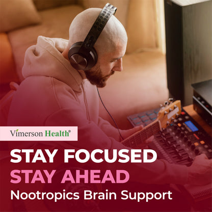 Asian Ginseng and Ginkgo Biloba Supplements – Panax Ginseng Extract 700mg + Ginko Biloba 720mg – Nootropic Brain Supplement for Memory, Focus & Sustained Energy – 60 Easy-to-Swallow Capsules