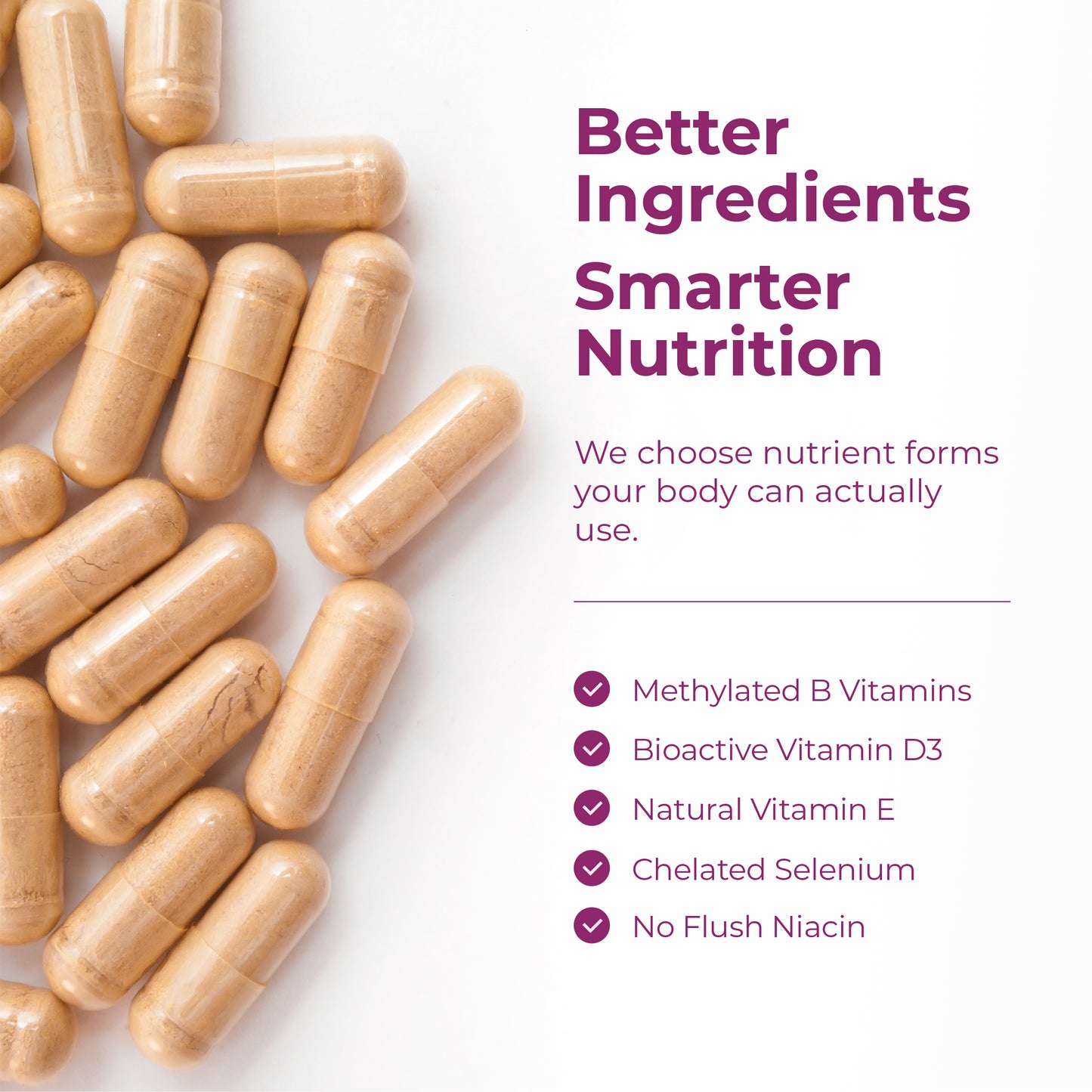 Multivitamin for Women – Methylated Womens Multivitamins & Multiminerals Capsules with Vitamin B12, A, D, C, Zinc, Magnesium & More for Complete Daily Support – Trusted Bioavailable Vitamins for Women