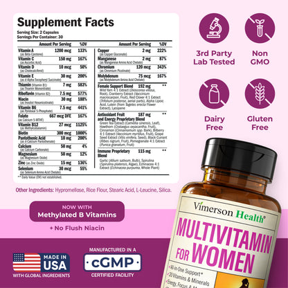 MULTIVITAMIN FOR WOMEN SUPPLEMENT