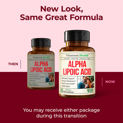 Alpha Lipoic Acid – High Potency 650mg ALA Supplement for Nerve and Brain Health, Antioxidant Support and Healthy Aging Aid – Vegan & Non-GMO – Stronger Than Alpha Lipoic Acid 600mg – 60 Capsules