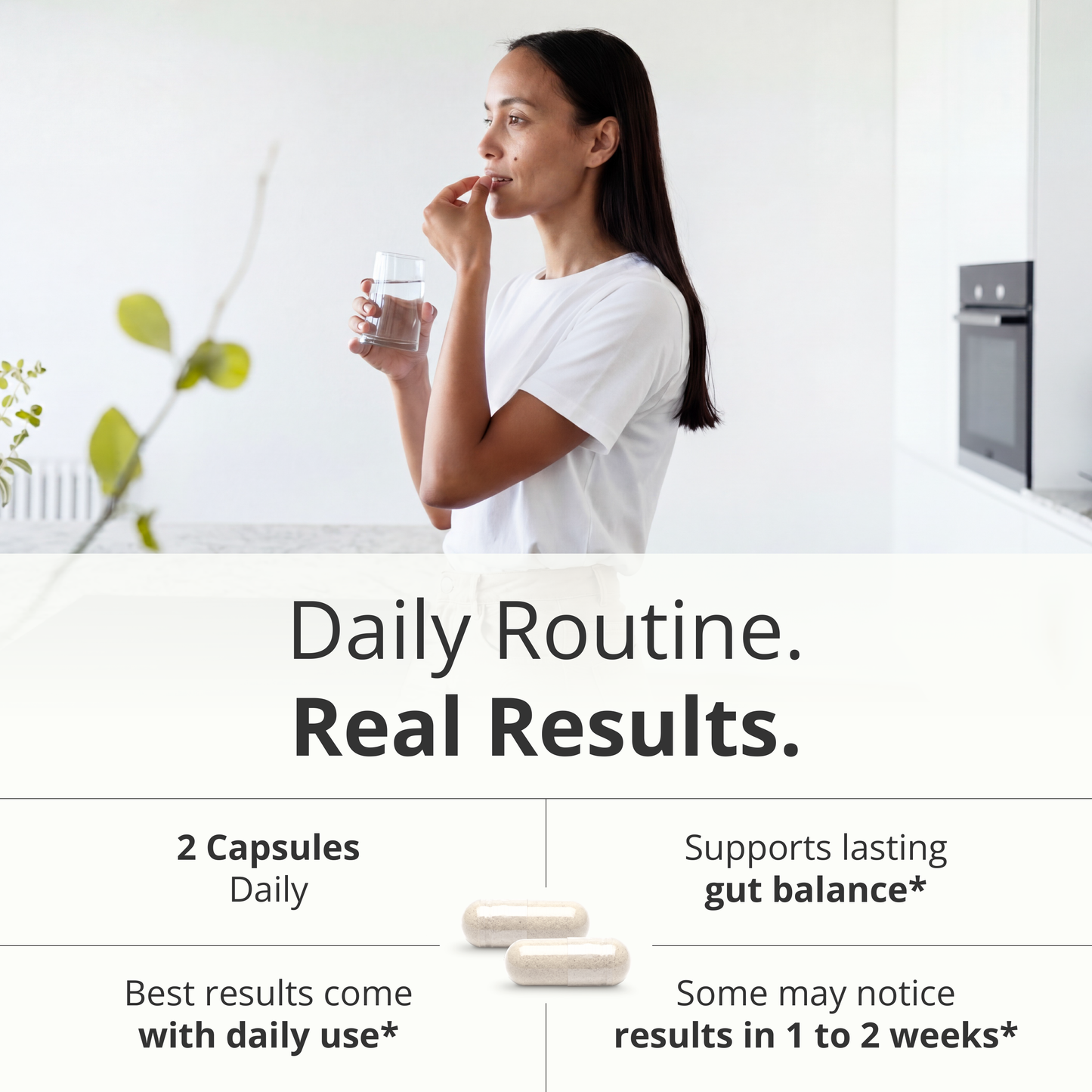 Probiotics for Women & Men, 40 Billion CFU Prebiotics for Gut Health 60 Ct  - 75 MAKTREK® Bi-Pass Technology with 4 Probiotic Strains & Prebiotics for Digestive Health & Immune Support - Fridge-Free Formula