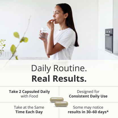 Psyllium Husk Capsules 1080mg – Gentle Psyllium Husk Fiber Capsules for Regularity, Digestive and Gut Health – Daily Fiber Supplement with Slippery Elm and Ginger Root - Non-GMO - 60 Vegan Capsules