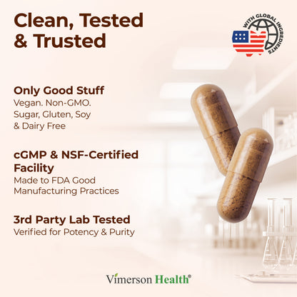 Organic Ceylon Cinnamon Capsules - Ceylon True Cinnamon Supplements (Canela de Ceylan) for Inflammation Balance, Cognitive Function, Metabolic, Antioxidant Support. Non-GMO. Vegan. 60 Caps Made in USA